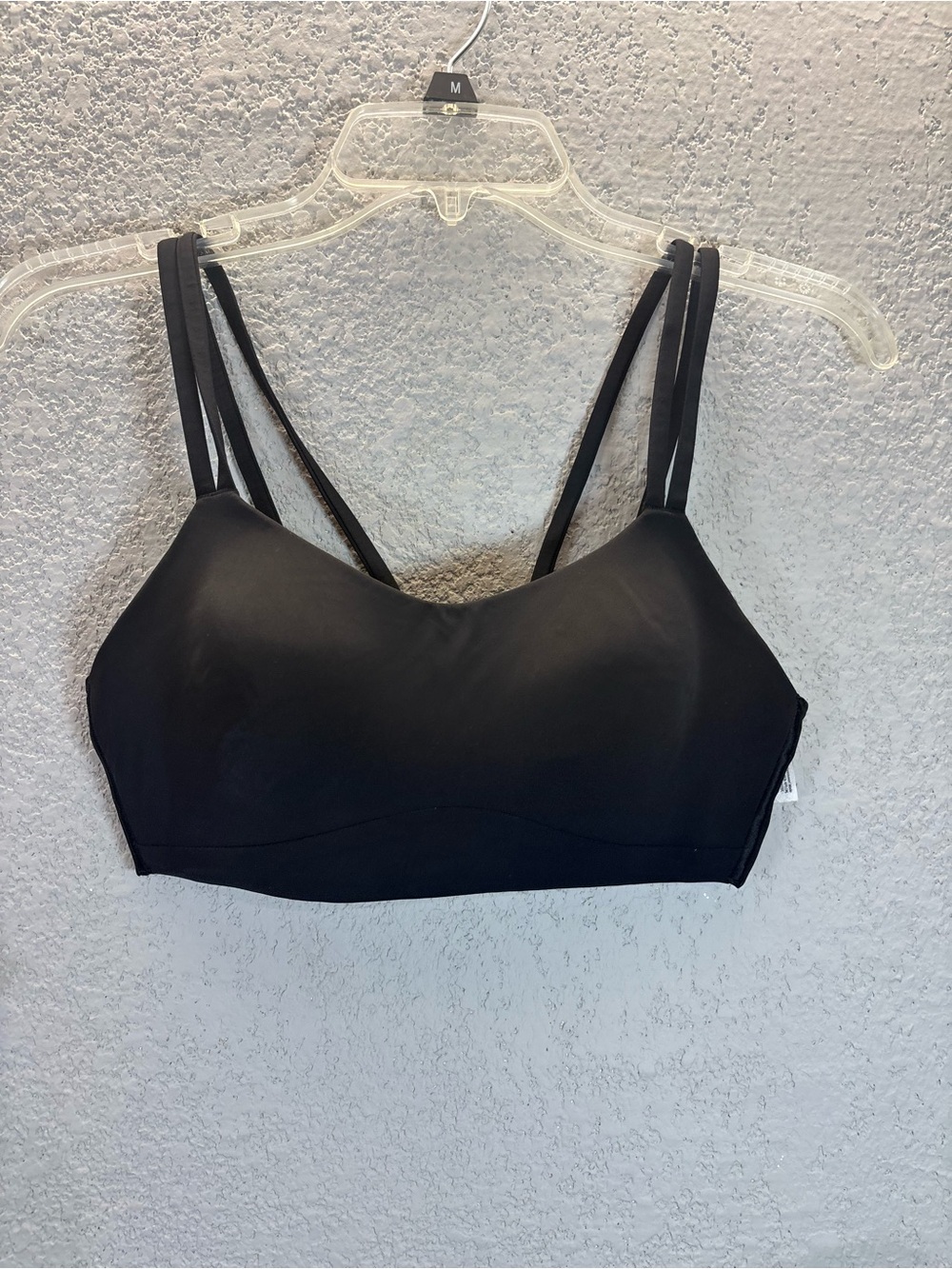 lululemon athletica Black Double-Strap Bralette